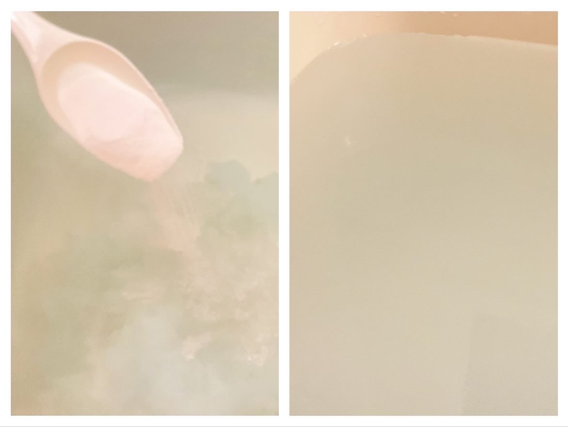 フレモ バスパウダー ビバシャスネロリ/FLEMO/無機塩系入浴剤を使ったクチコミ（3枚目）