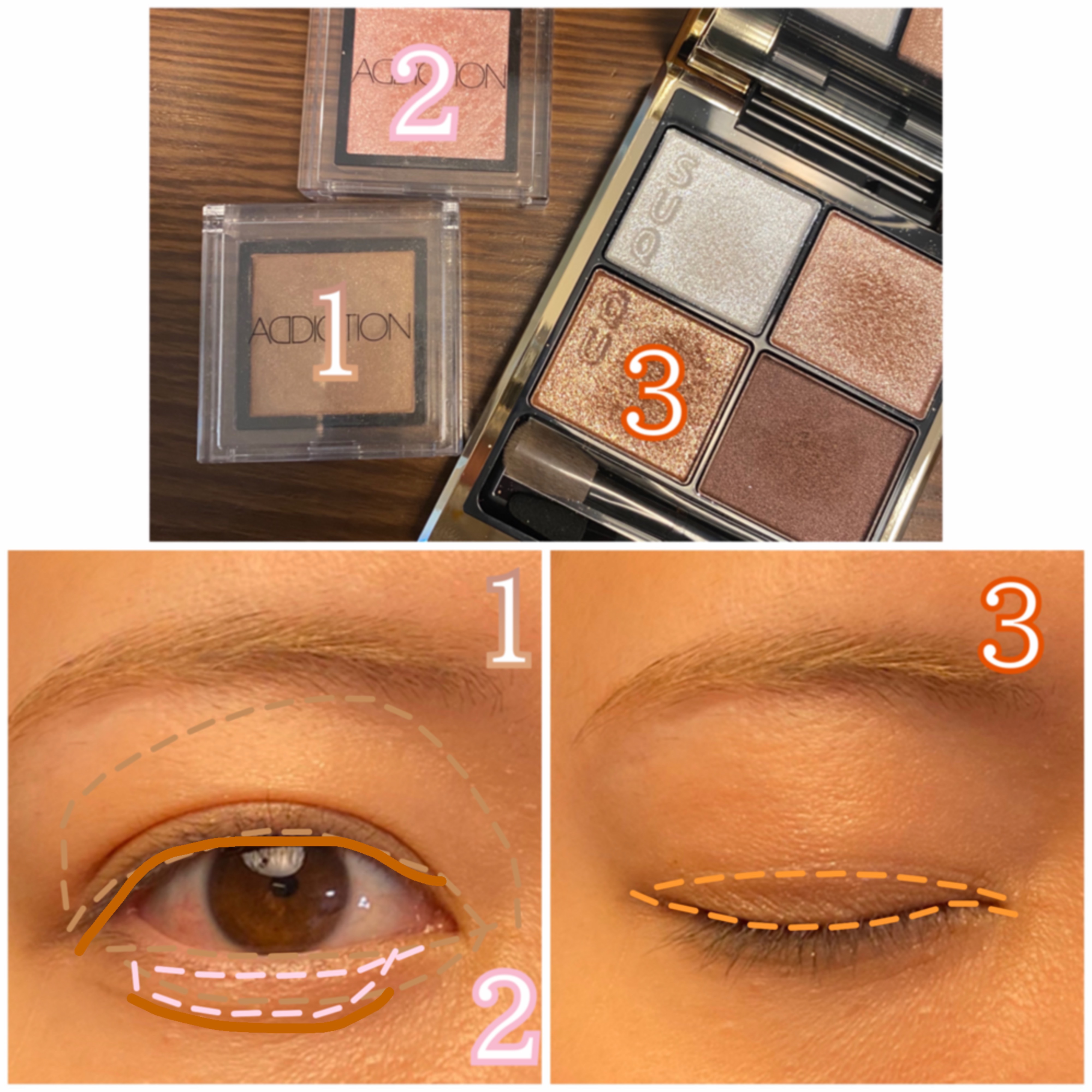 アディクション ザ アイシャドウ/ADDICTION/単色アイシャドウを使ったクチコミ（3枚目）