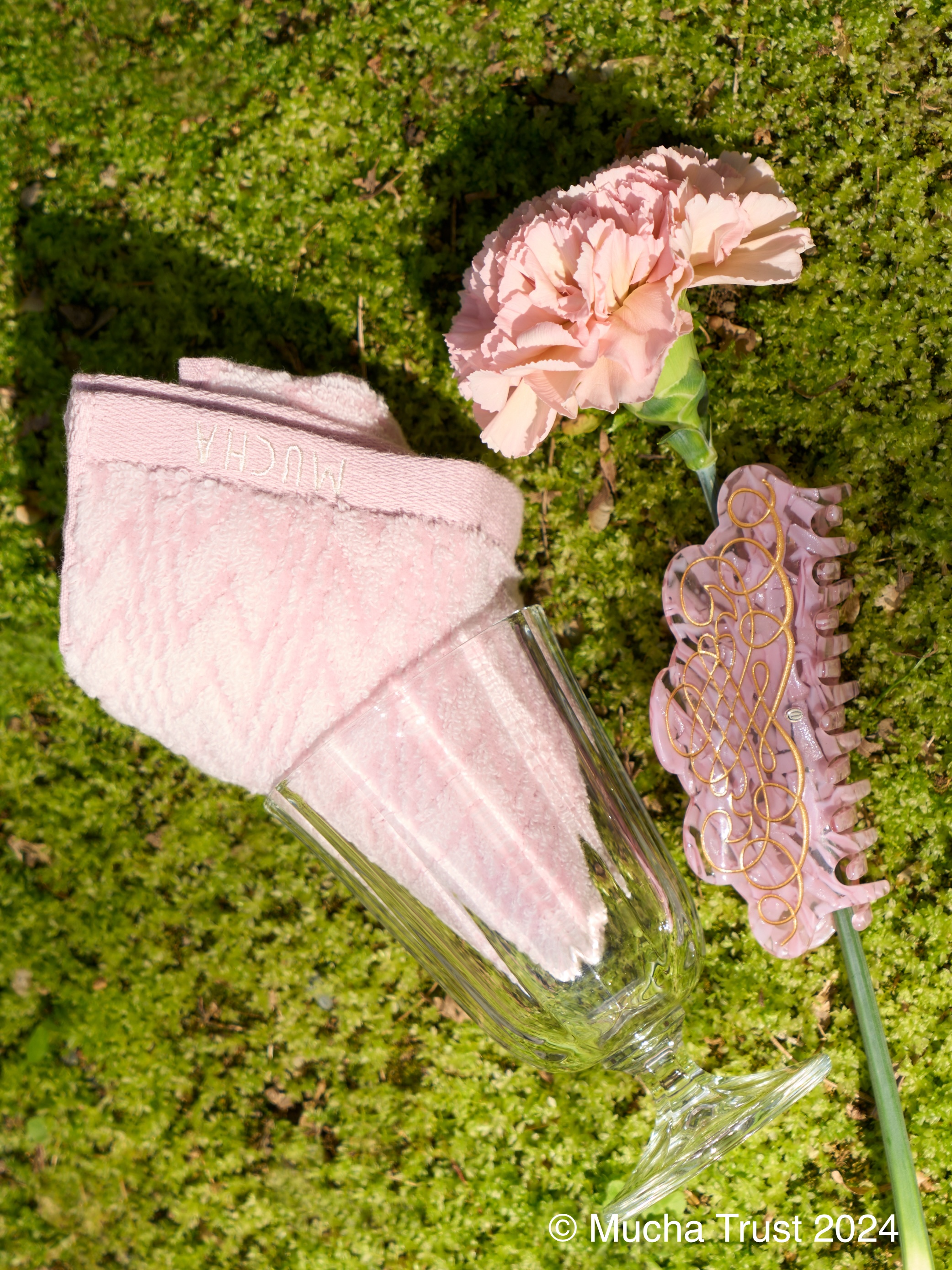 ミュシャ スプリング ヘアアクセサリー ＆ ハンドタオルキット