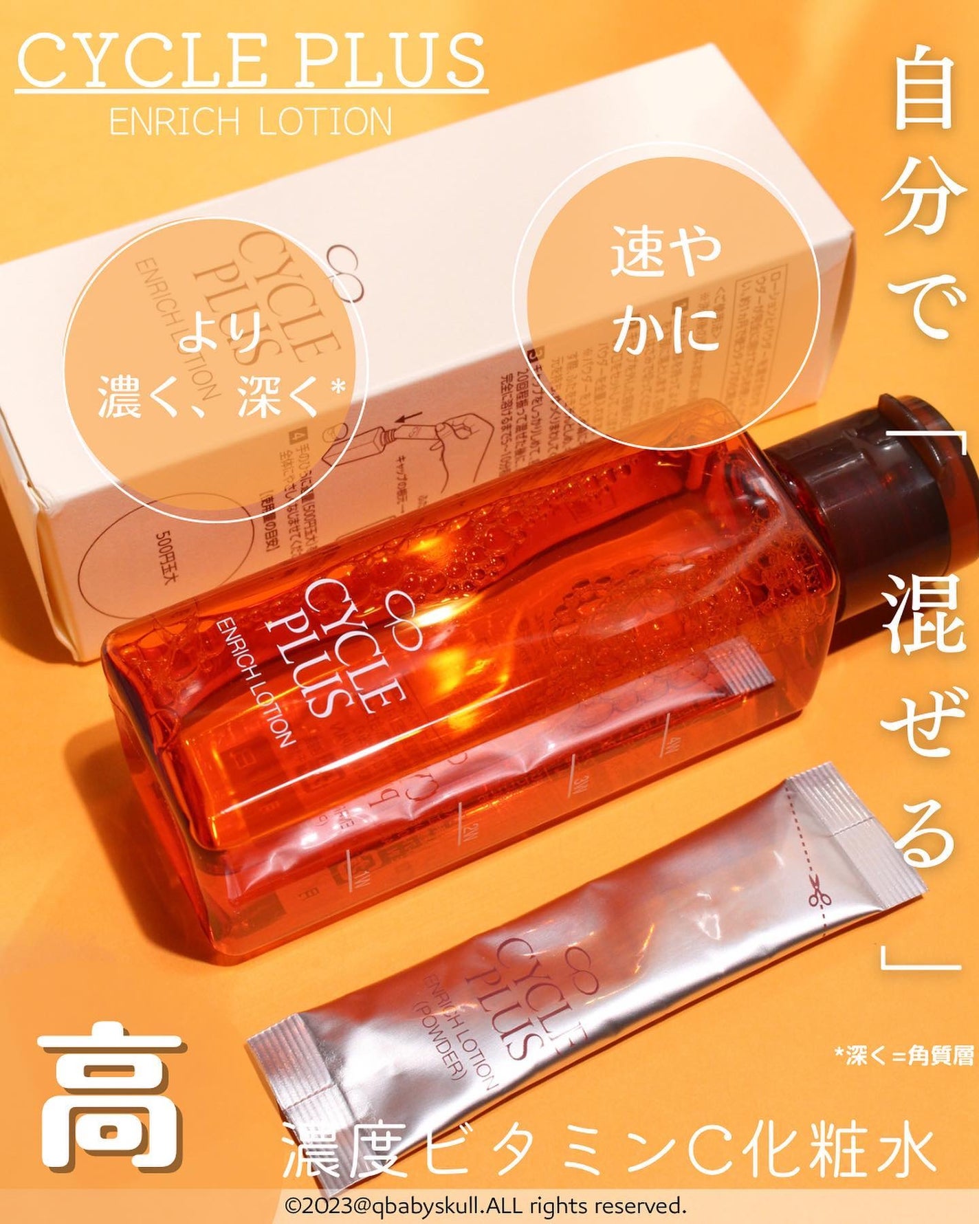 エンリッチ ローション/サイクルプラス/化粧水を使ったクチコミ(1枚目)