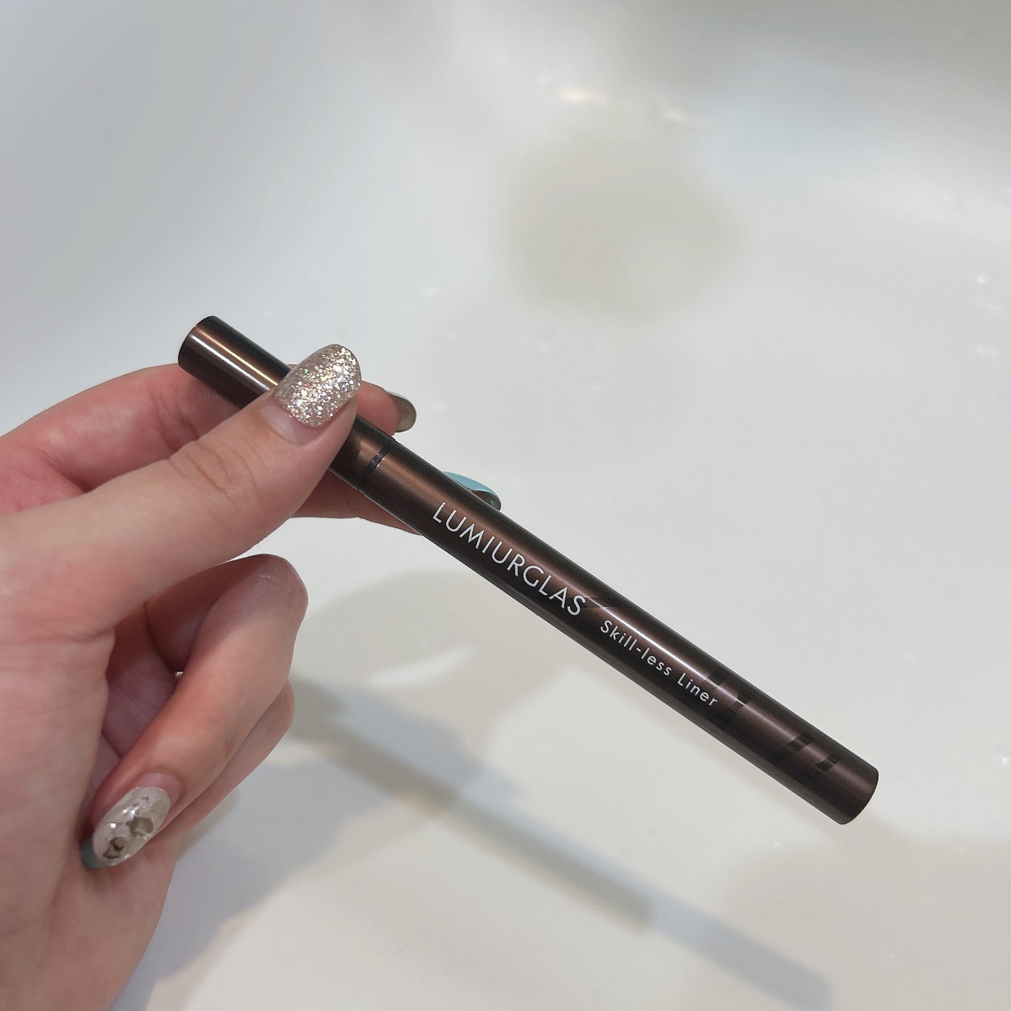 スキルレスライナー/LUMIURGLAS/リキッドアイライナーを使ったクチコミ(2枚目)