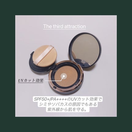 ダブルラスティング クッションマット/ETUDE/クッションファンデーションを使ったクチコミ(5枚目)