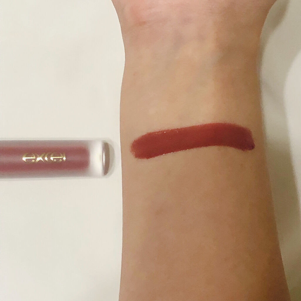 リップベルベティスト/excel/口紅を使ったクチコミ（2枚目）