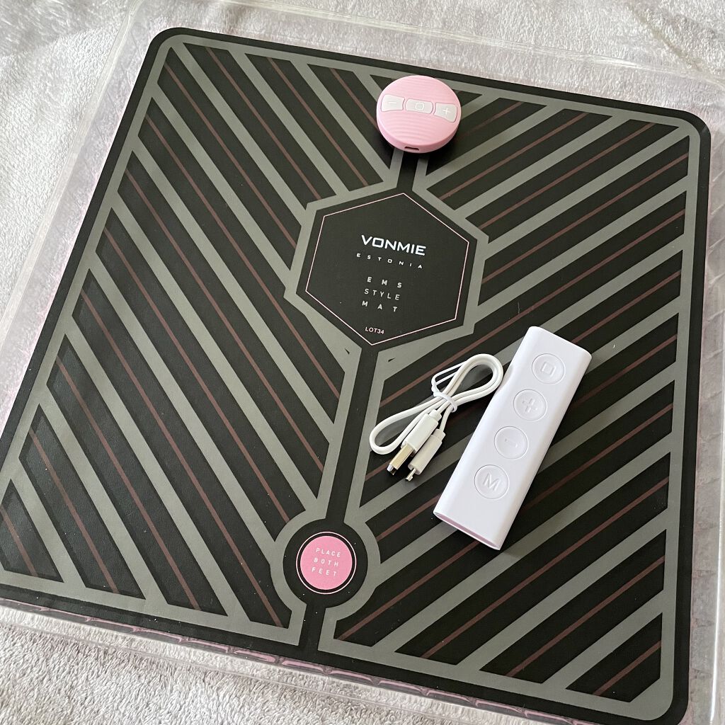 EMS STYLE MAT(イーエムエススタイルマット)/VONMIE/ボディケア美容家電を使ったクチコミ（2枚目）