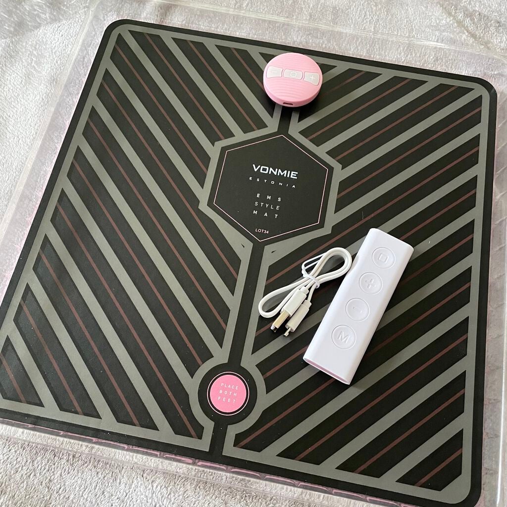 EMS STYLE MAT(イーエムエススタイルマット)/VONMIE/ボディケア美容家電を使ったクチコミ(2枚目)