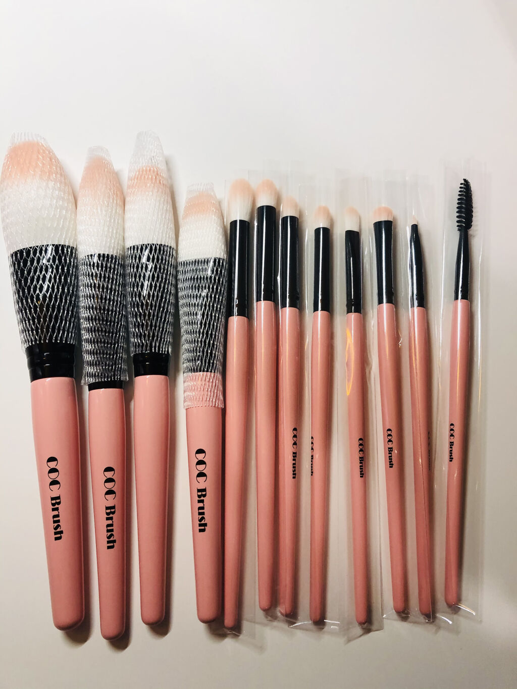 CORINGCO Takeout Brush Kit Make Up Brush Pink Collection/CORINGCO/メイクブラシを使ったクチコミ（3枚目）