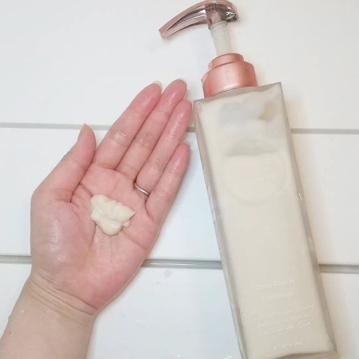 プルント ディープリペア美容液シャンプー／トリートメント/Purunt./市販シャンプーを使ったクチコミ（3枚目）