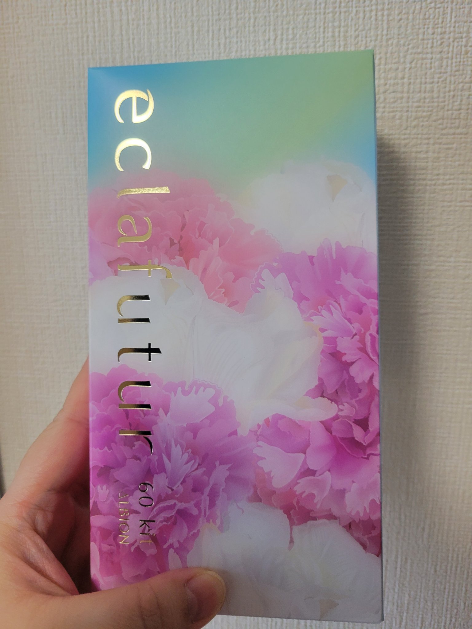 試してみた】エクラフチュールt 60キット ALBIONのリアルな