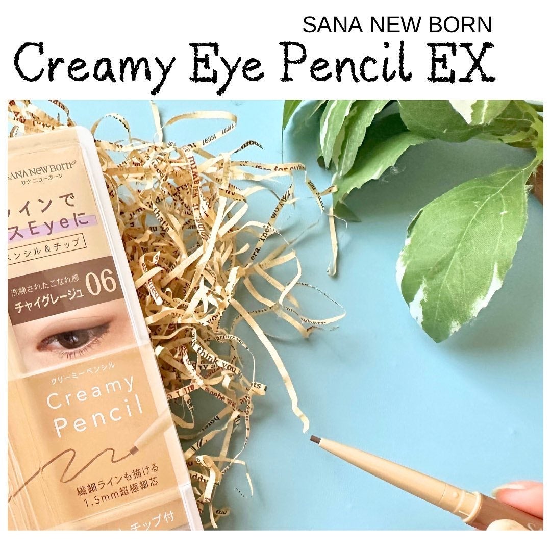 クリーミーアイペンシルEX/サナ ニューボーン/ペンシルアイライナーを使ったクチコミ(2枚目)