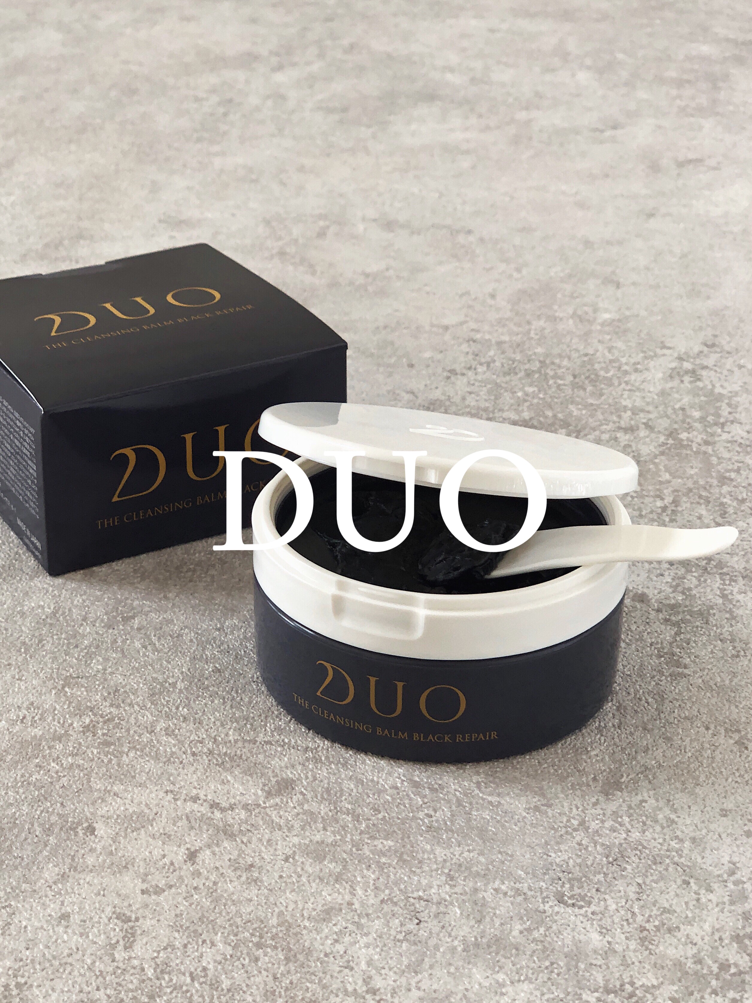 DUOさまからいただきました

＼パワーアップしてリニューアル！／

デュオ 
ザ クレンジングバーム ブラックリペア 90g

1/8リニューアル発売

毛穴ケア、W洗顔不要、まつエク🆗
メイクとの馴染みが良く肌への溶けやすさ👏
しっ