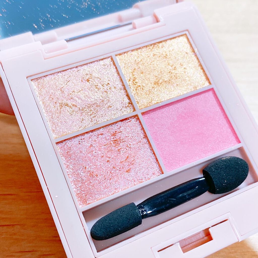 イロアソビ 4色アイパレット ＃01​ あなたは愛されている/iroasobi/アイシャドウパレットを使ったクチコミ（3枚目）