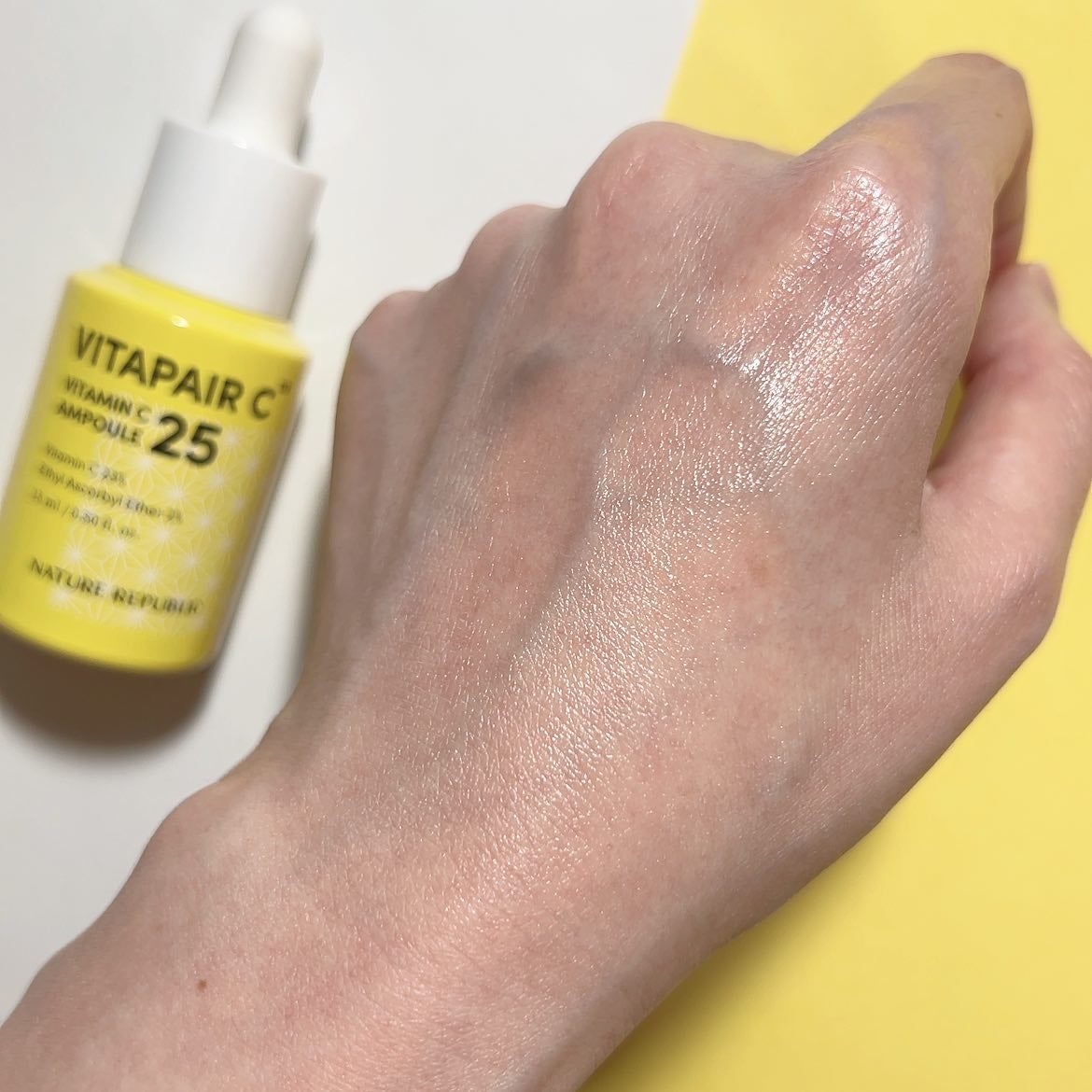 ビタペアC ビタミンC25アンプル/ネイチャーリパブリック/美容液を使ったクチコミ(3枚目)