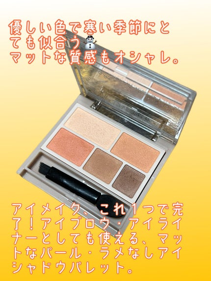 パーフェクトマルチアイズ/キャンメイク/アイシャドウパレットを使ったクチコミ(3枚目)