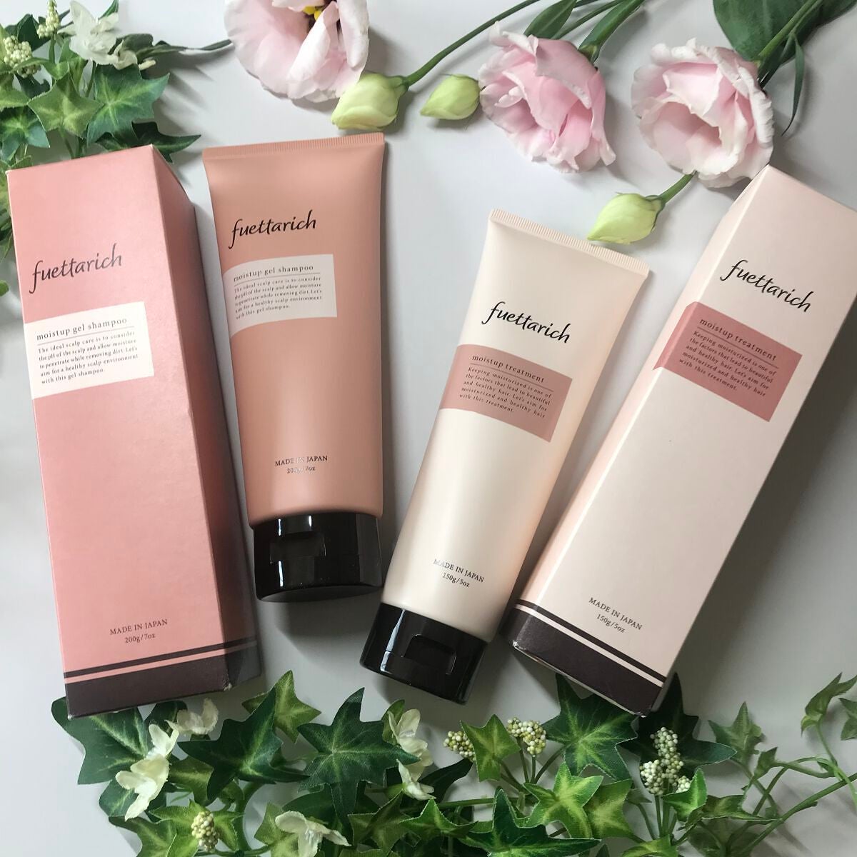 モイストアップ ジェル シャンプー/トリートメント/fuettarich (フエッタリッチ)/サロンシャンプーを使ったクチコミ(2枚目)