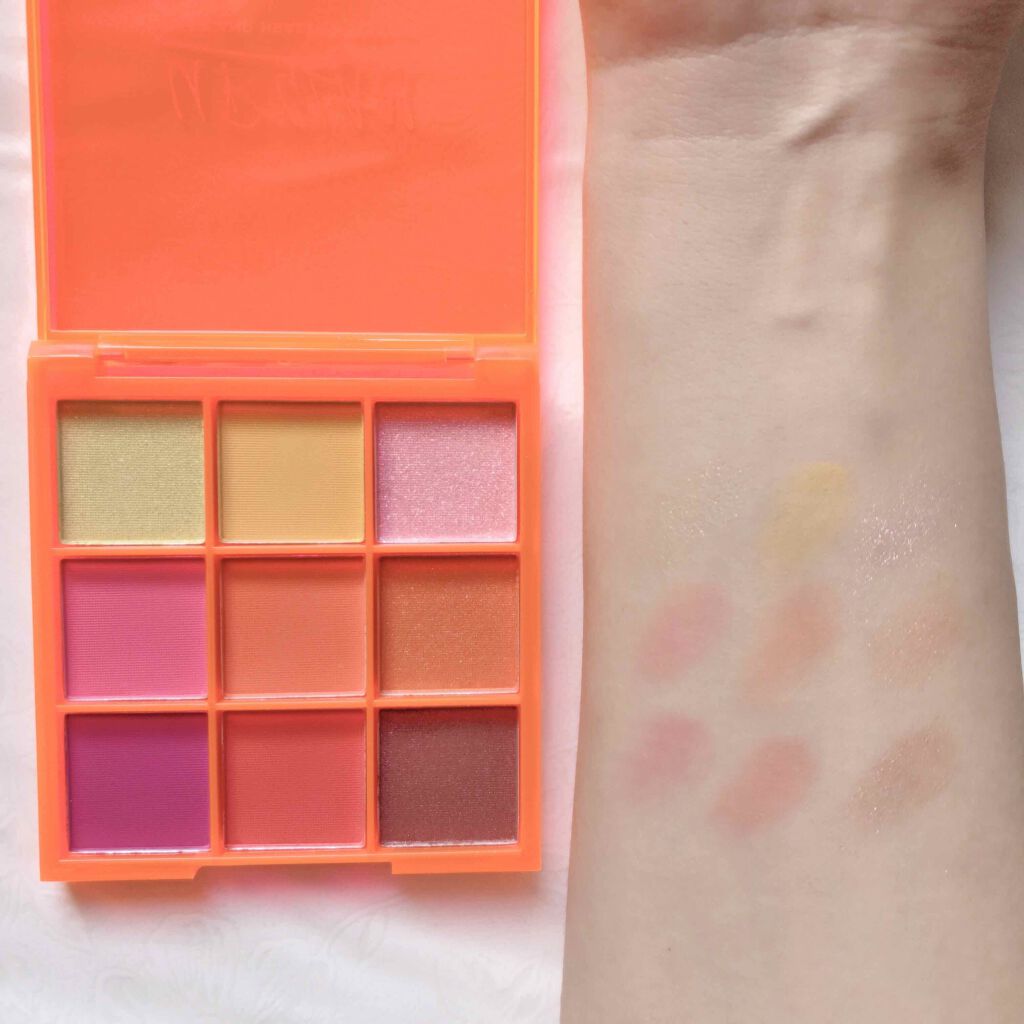 UR GLAM BLOOMING EYE COLOR PALETTE/U R GLAM/アイシャドウパレットを使ったクチコミ(2枚目)