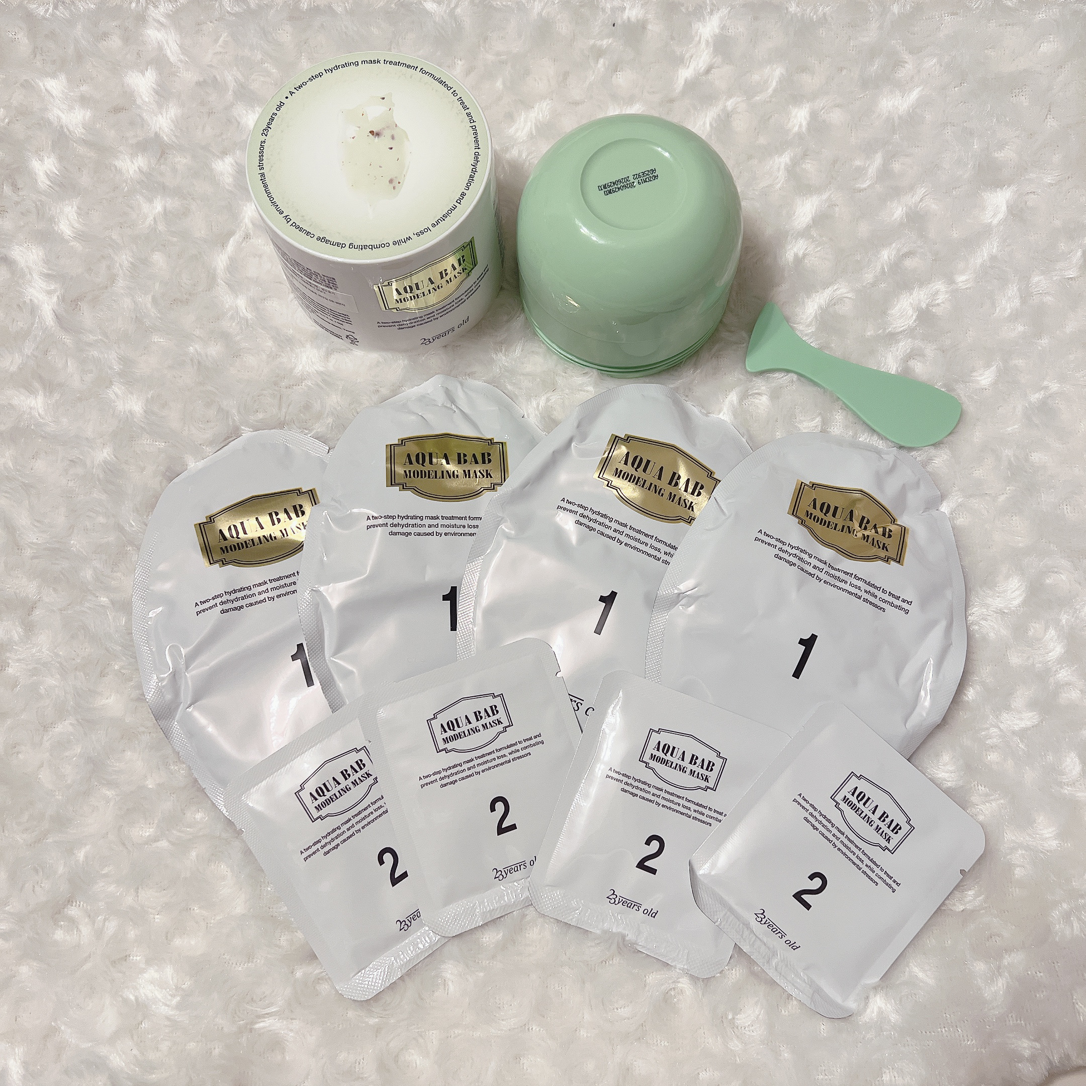 アクアバムモデリングマスク/23years old/洗い流すパック・マスクを使ったクチコミ（2枚目）