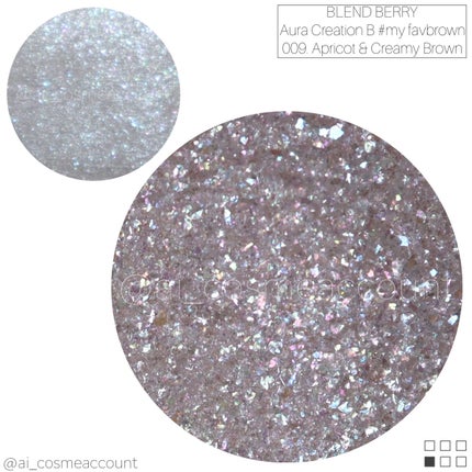 オーラクリエイション/BLEND BERRY/アイシャドウパレットを使ったクチコミ(5枚目)
