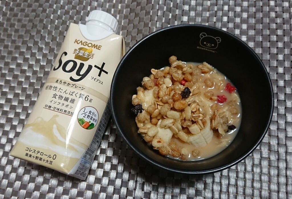 Soy +/カゴメ/豆乳飲料を使ったクチコミ(3枚目)