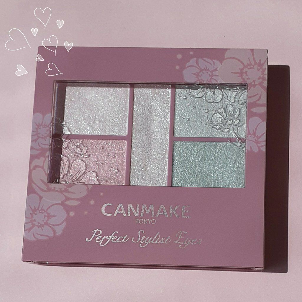 パーフェクトスタイリストアイズ 27 フルーツジェラート（限定容器）/キャンメイク/アイシャドウパレットを使ったクチコミ（3枚目）