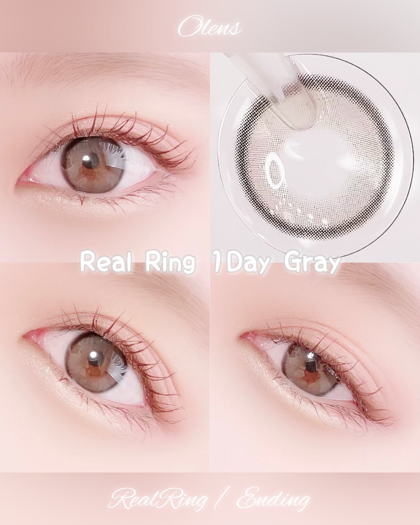 Real Ring 1day/OLENS/ワンデー(1DAY)カラコンを使ったクチコミ(4枚目)