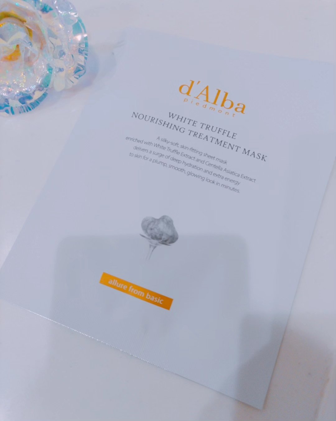 ホワイトトリュフナリシングトリートメントマスク/ダルバ/シートマスク・パックを使ったクチコミ（2枚目）