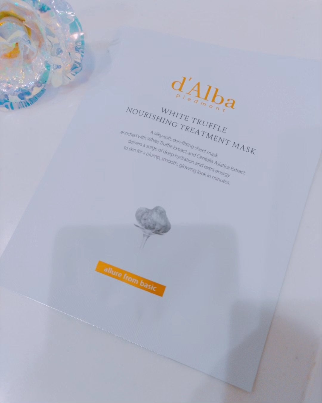 ホワイトトリュフナリシングトリートメントマスク/ダルバ/シートマスク・パックを使ったクチコミ(2枚目)