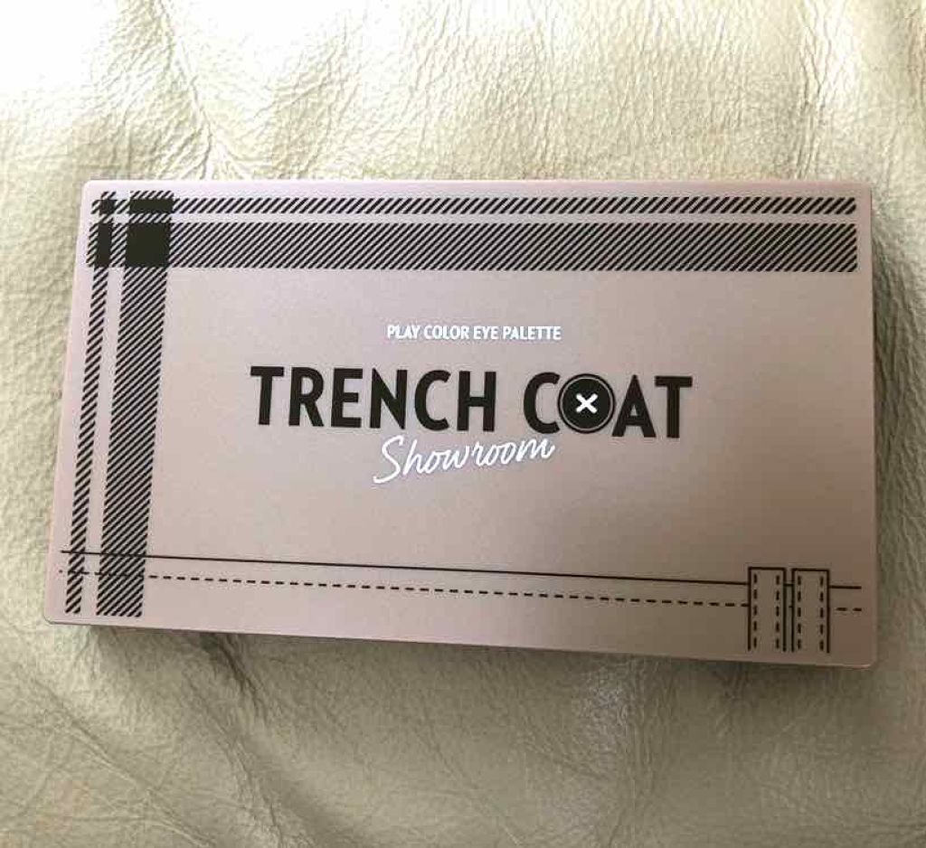 プレイカラーアイパレット トレンチコートショールーム/ETUDE/アイシャドウパレットを使ったクチコミ(2枚目)