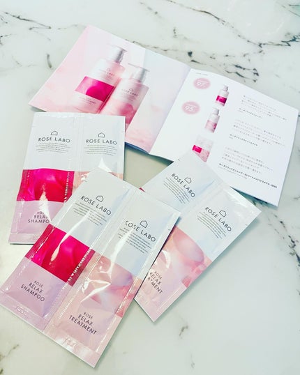 ローズリラックスシャンプー&トリートメント トライアル 1回分/ROSE LABO/市販シャンプーを使ったクチコミ(1枚目)