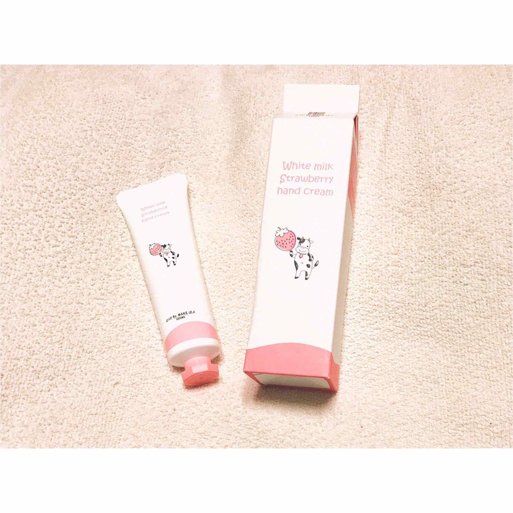 ホワイトミルクハンドクリーム/Re:MAKE/ハンドクリームを使ったクチコミ（1枚目）