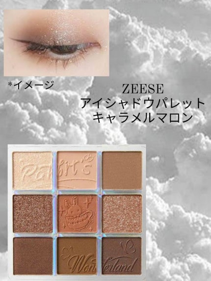 クォーツ 9色アイシャドウパレット(ドリームランドアイシャドウ)/ZEESEA/アイシャドウパレットを使ったクチコミ(1枚目)
