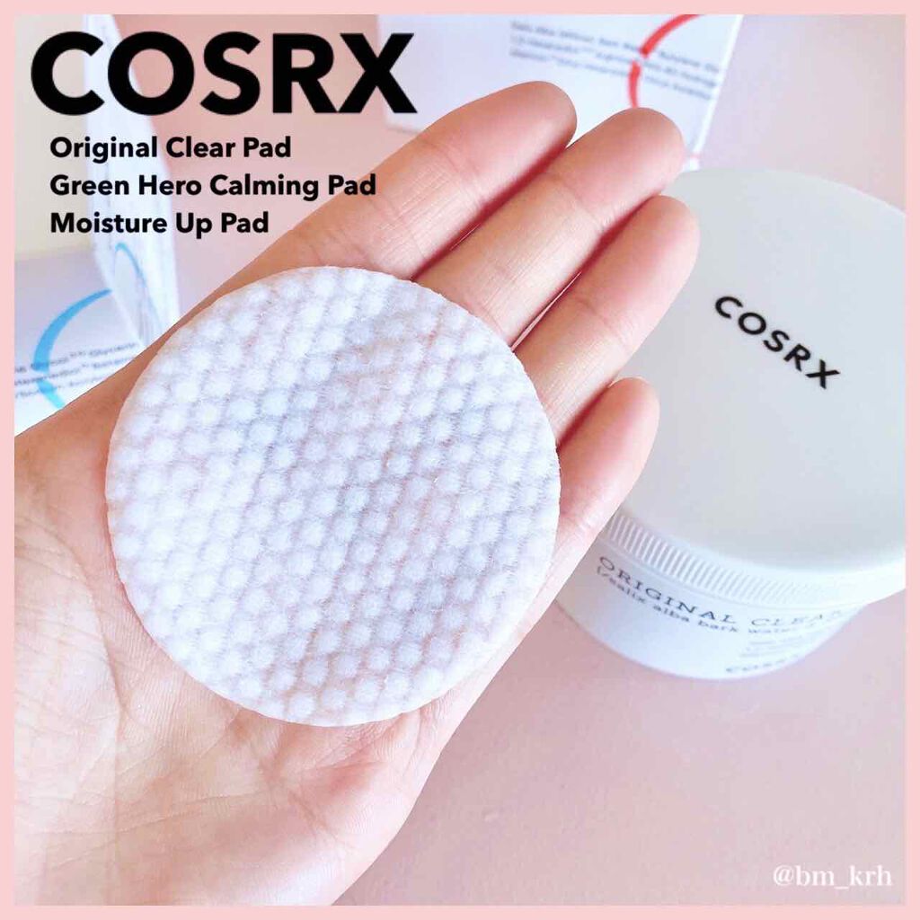 ワンステップモイスチャーアップパッド/COSRX/トナーパッドを使ったクチコミ（3枚目）