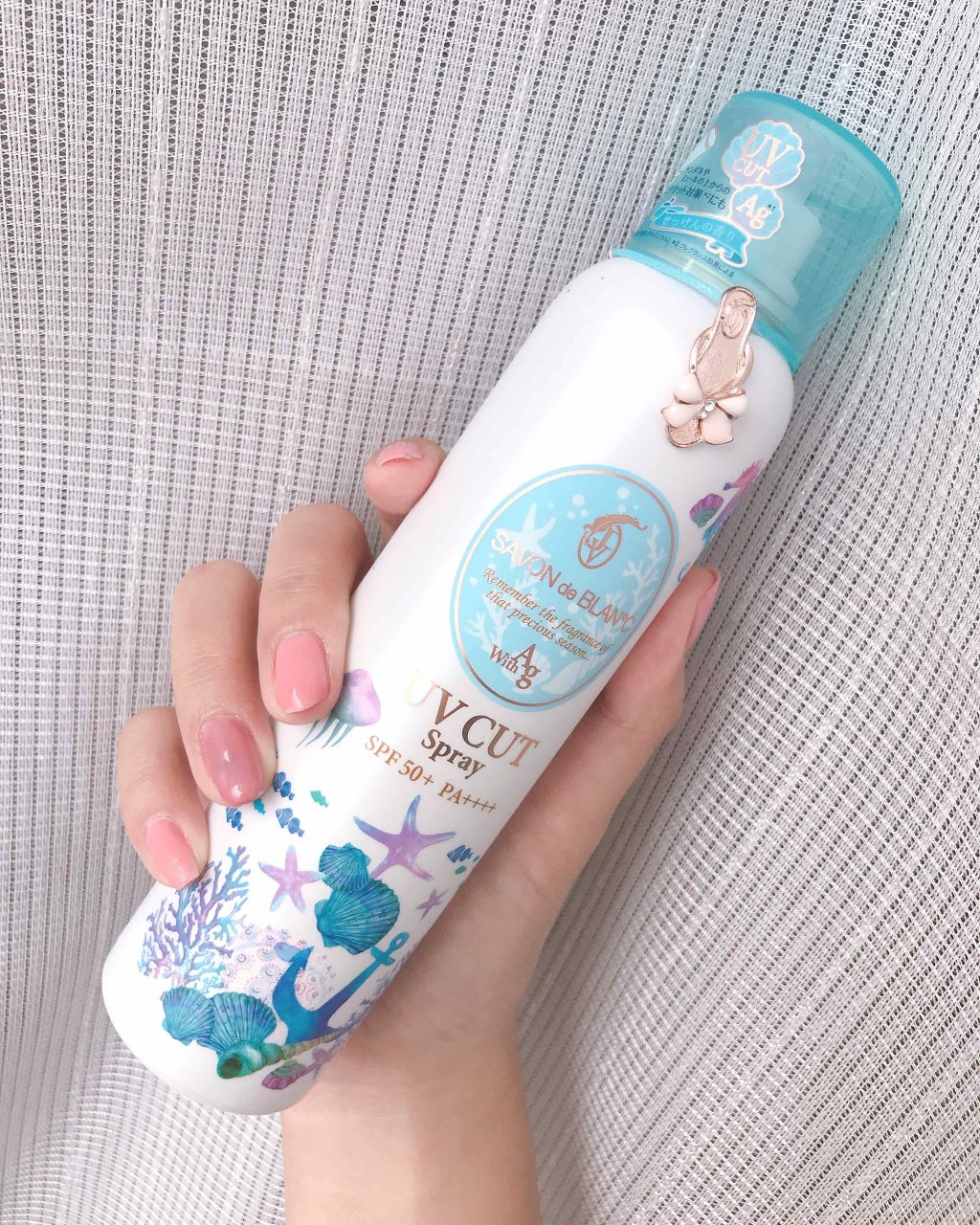 UVスプレー with Ag/SAVON de BLAN°C/日焼け止めミスト・スプレーを使ったクチコミ（2枚目）