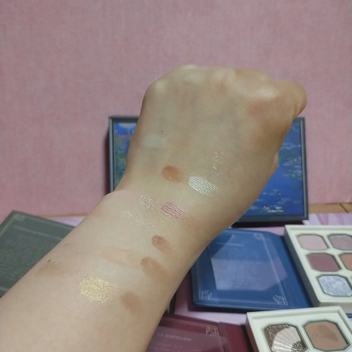 絵画アイシャドウパレット/MilleFée/アイシャドウパレットを使ったクチコミ（3枚目）