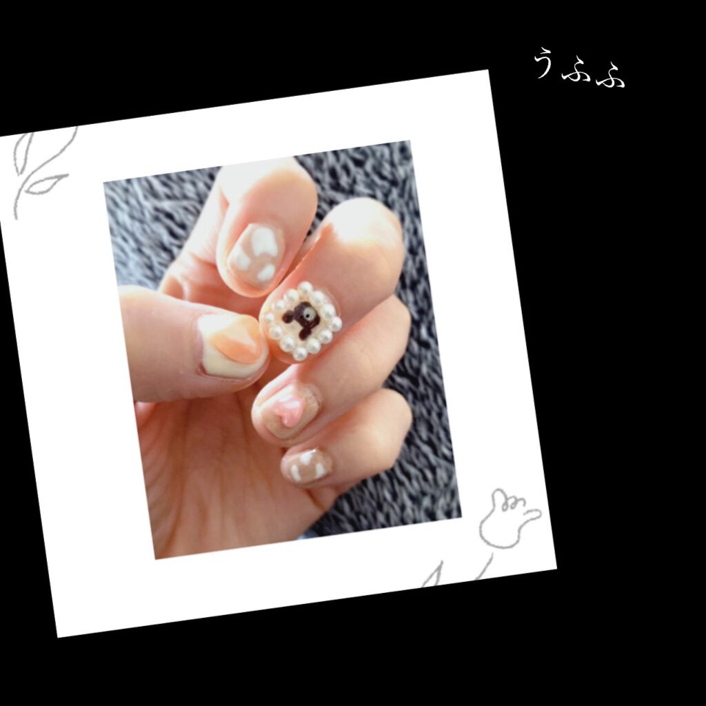 ジェルネイル（ライト対応）/セリア/ジェルネイルを使ったクチコミ（1枚目）