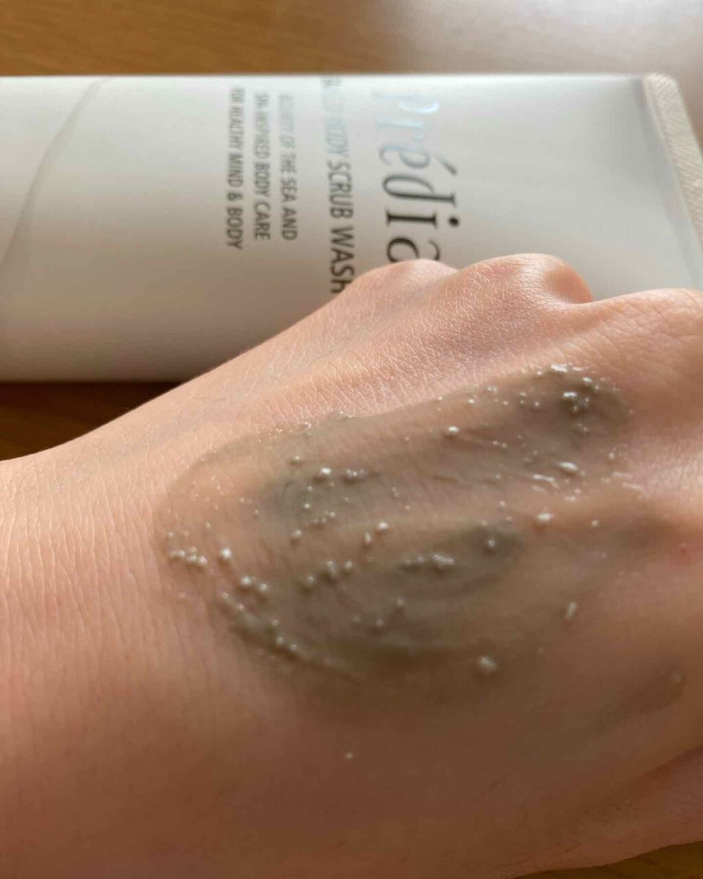 ファンゴ ボディスクラブ ウォッシュ/Prédia/ボディスクラブを使ったクチコミ(4枚目)