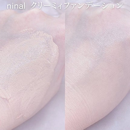 ninal クリーミィファンデーション/ninal/クリーム・エマルジョンファンデーションを使ったクチコミ(4枚目)