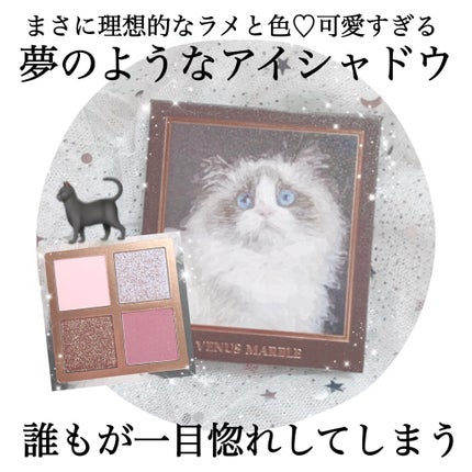 Venus Marble アイシャドウキャットシリーズ/Venus Marble/アイシャドウパレットを使ったクチコミ(1枚目)