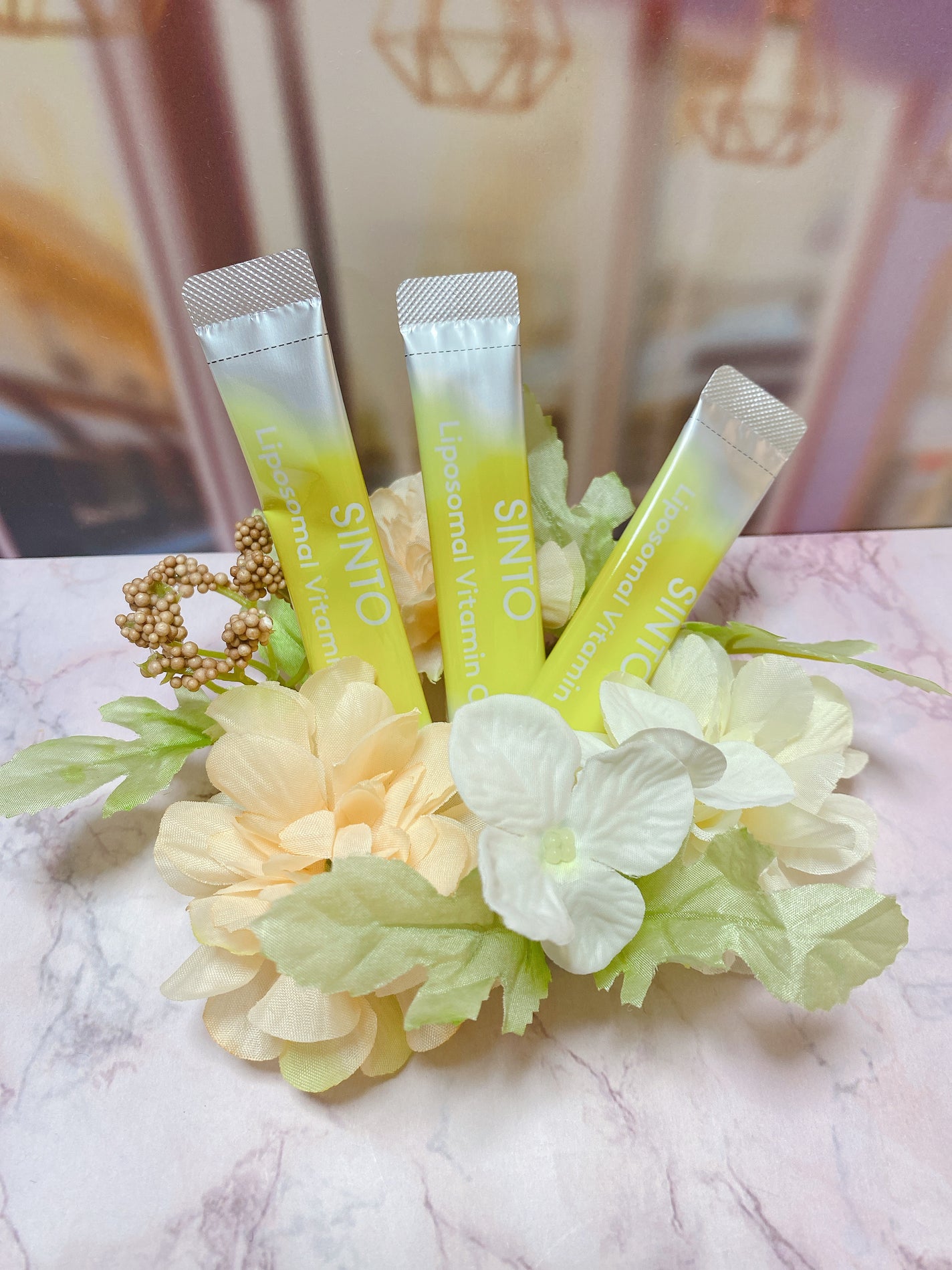 リポソーム ビタミンC/SINTO/美容サプリメントを使ったクチコミ(3枚目)