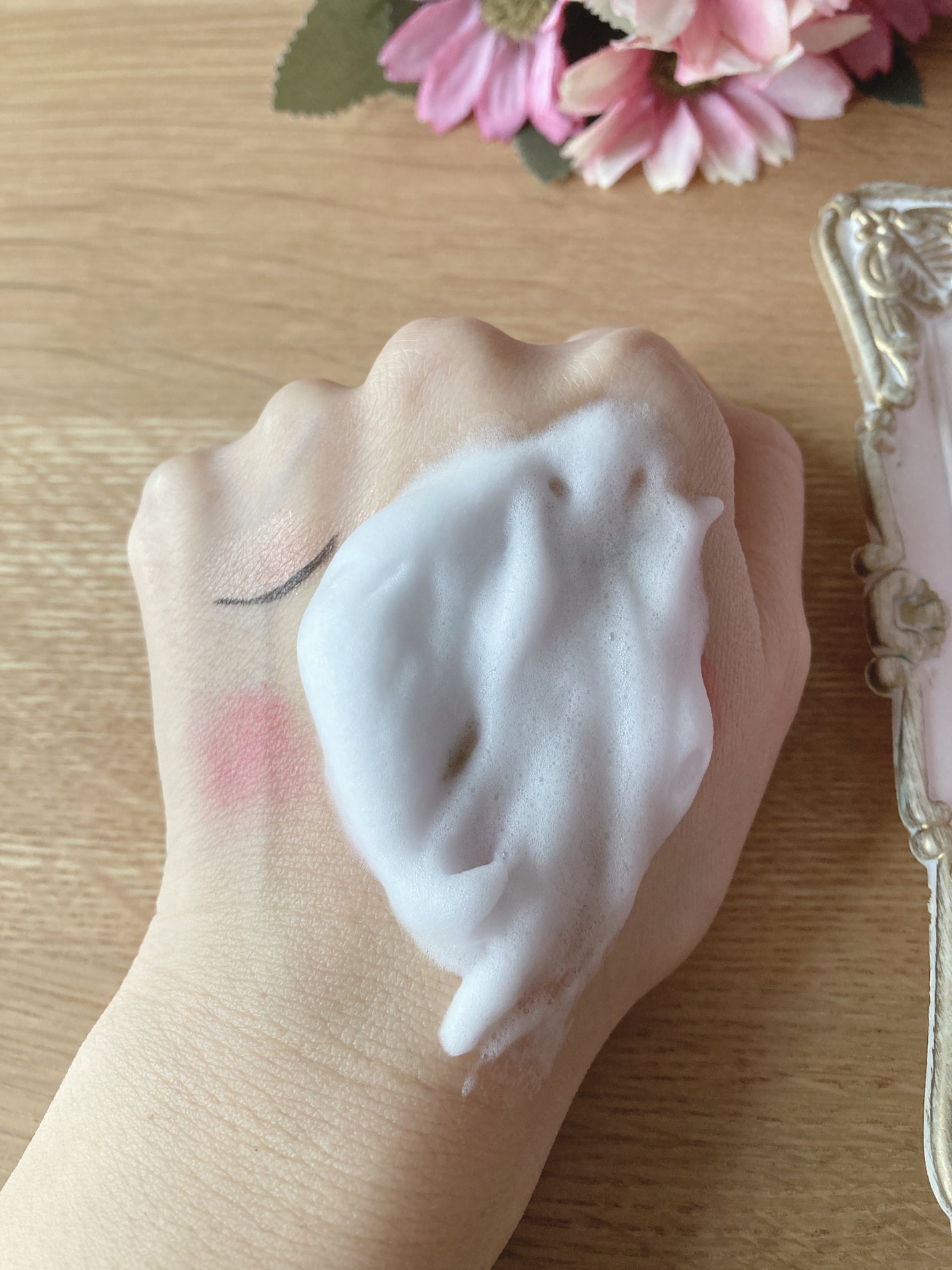 ホリーディア クリーミーリセットクレンジング/HOLIDEA/泡洗顔を使ったクチコミ(6枚目)