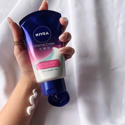 ニベア クリームケア洗顔料 とてもしっとり/ニベア/洗顔フォームを使ったクチコミ(1枚目)