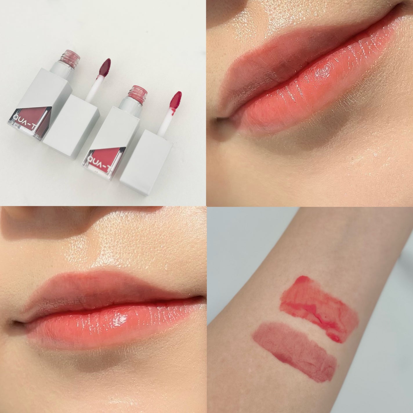 ザグラスタトゥーティント/QUA-T/リップティントを使ったクチコミ(2枚目)