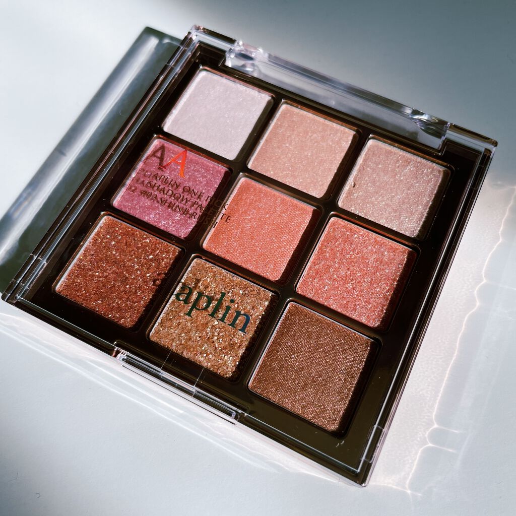 ワンピックアイシャドウパレット/APLIN/アイシャドウパレットを使ったクチコミ（1枚目）