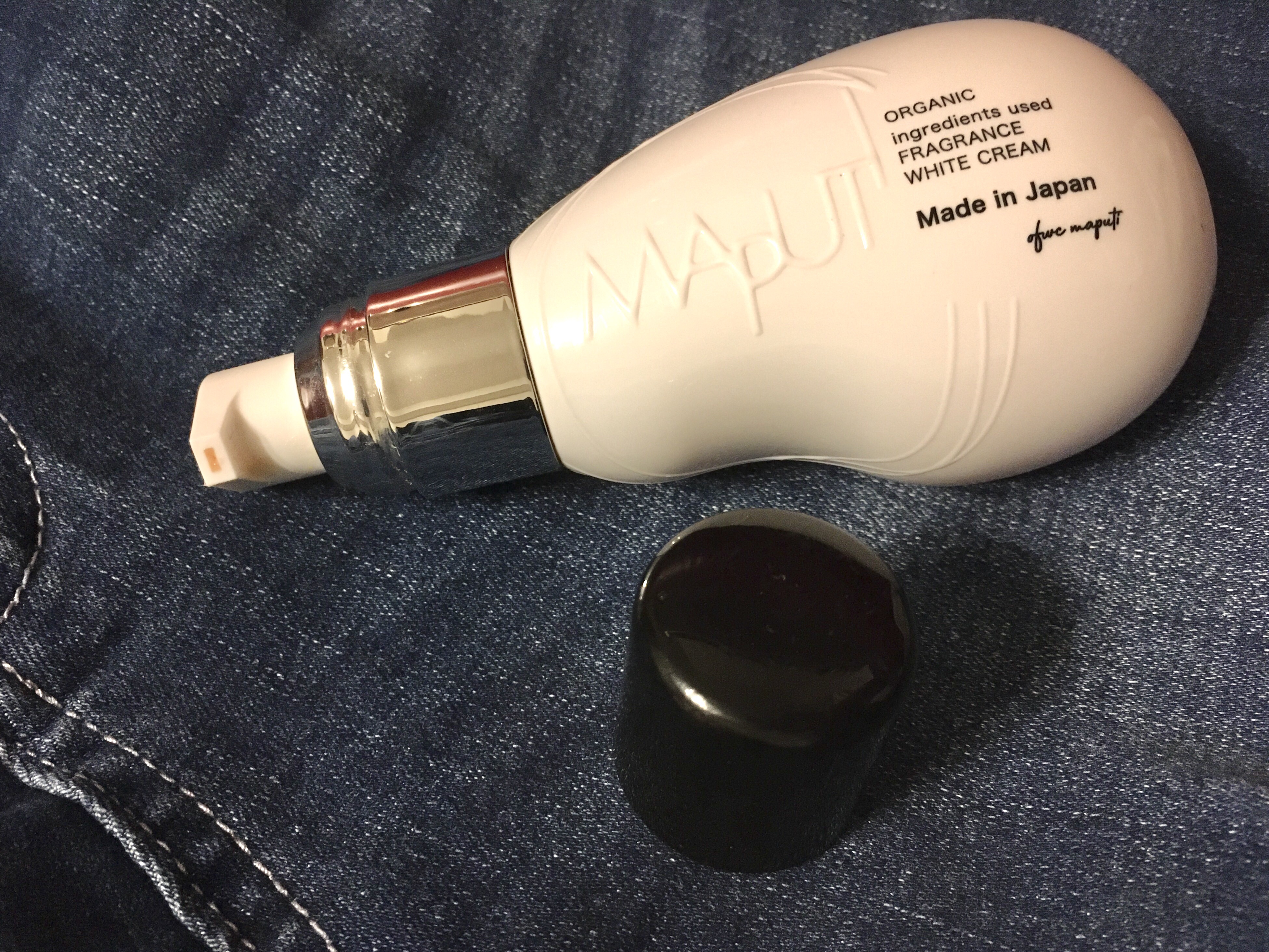 オーガニックフレグランスホワイトクリーム/MAPUTI/デリケートゾーンケアを使ったクチコミ（1枚目）