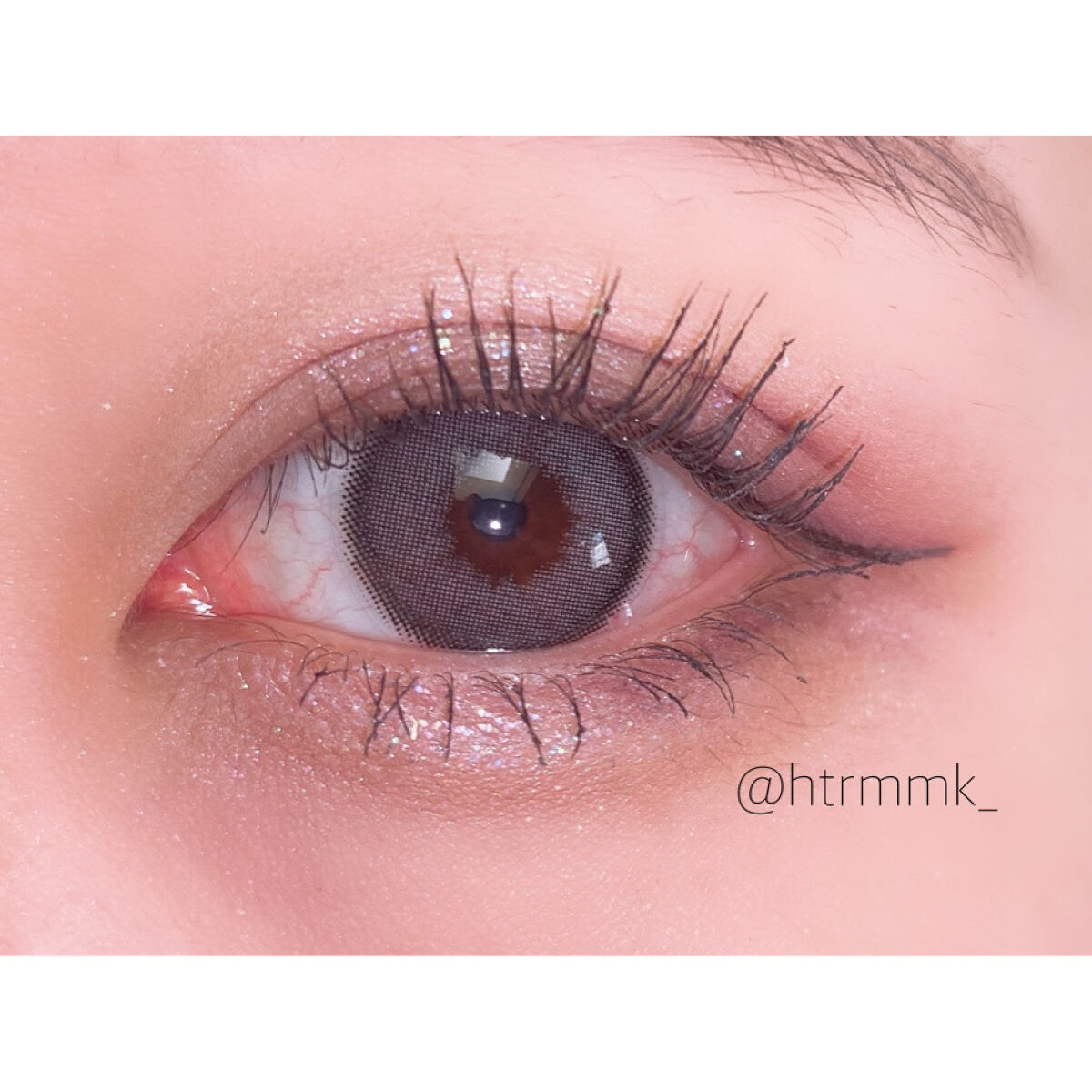 サンドシリーズ サンドメガグレー/LENSSIS/カラーコンタクトレンズを使ったクチコミ（3枚目）