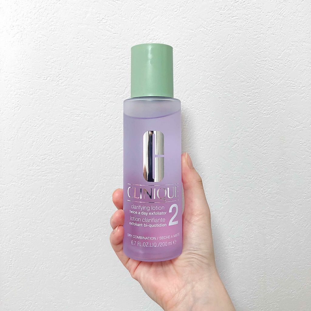 クラリファイング ローション 2/CLINIQUE/拭き取り化粧水を使ったクチコミ（1枚目）