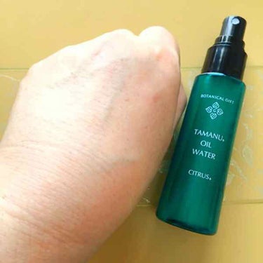 タマヌ オイルウォーター シトラスの香り/BOTANICALGIFT/ミスト状化粧水を使ったクチコミ（4枚目）