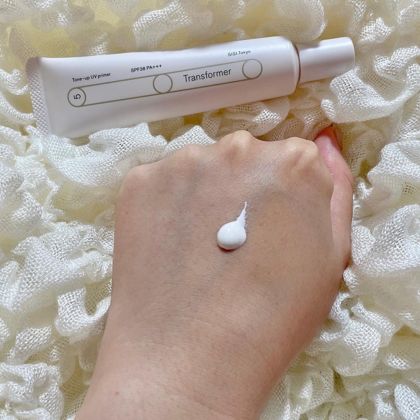 トランスフォーマートーンアップUVプライマー SPF38 PA+++/SISI/化粧下地を使ったクチコミ(2枚目)