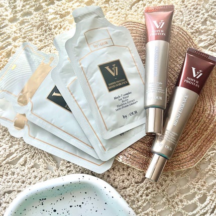 V7 スーパープロテイン ボンドヘアエッセンス/by : OUR/アウトバストリートメントを使ったクチコミ(1枚目)