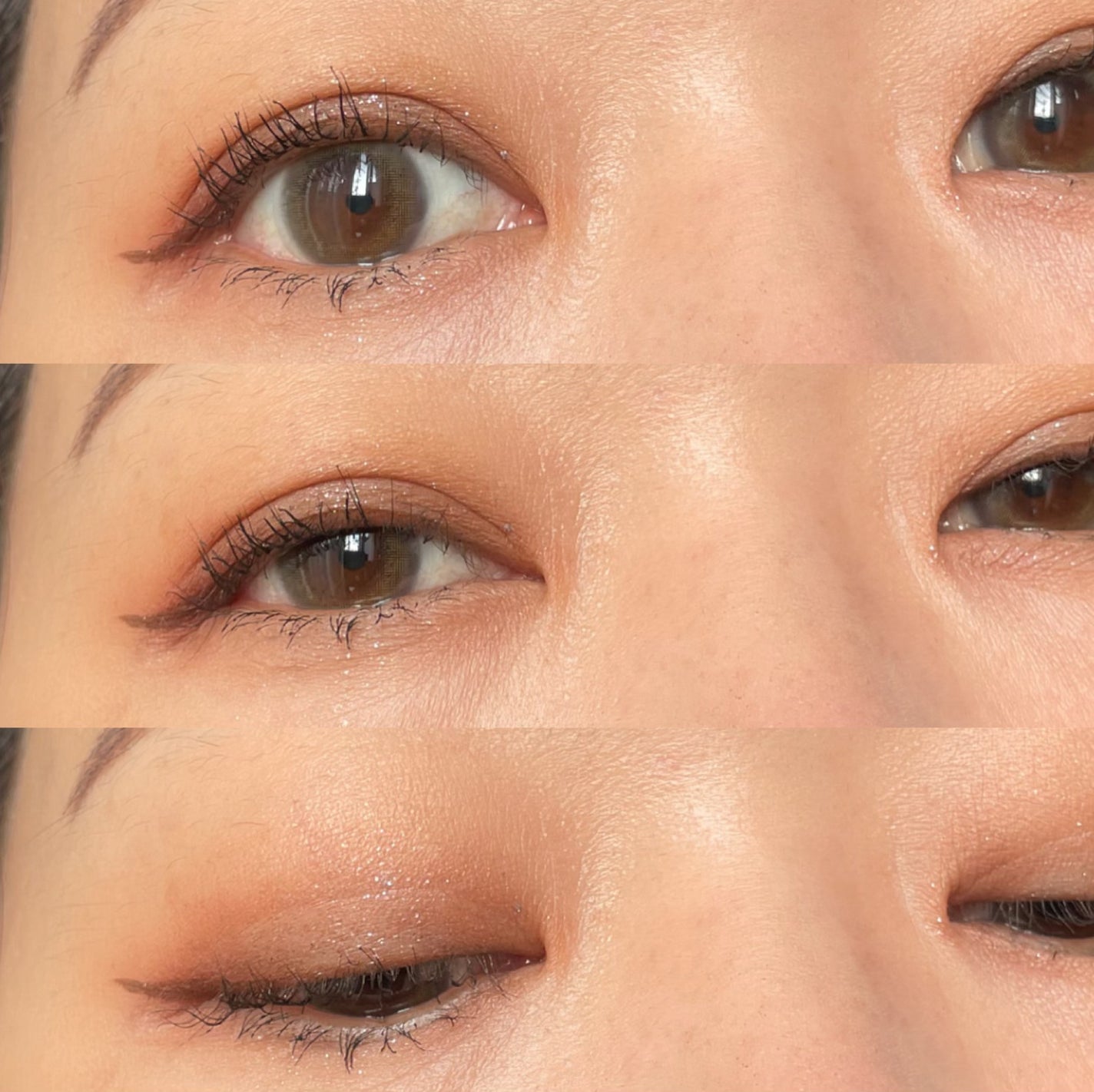 ソフトブラーリングアイパレット/wakemake/アイシャドウパレットを使ったクチコミ(3枚目)