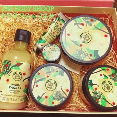 THE BODY SHOP ボディバター ウォームバニラのクチコミ「クリスマス🎄コフレ　THE BODY SHOOP
今回はTHE BODY SHOOPのクリスマ.....」（1枚目）